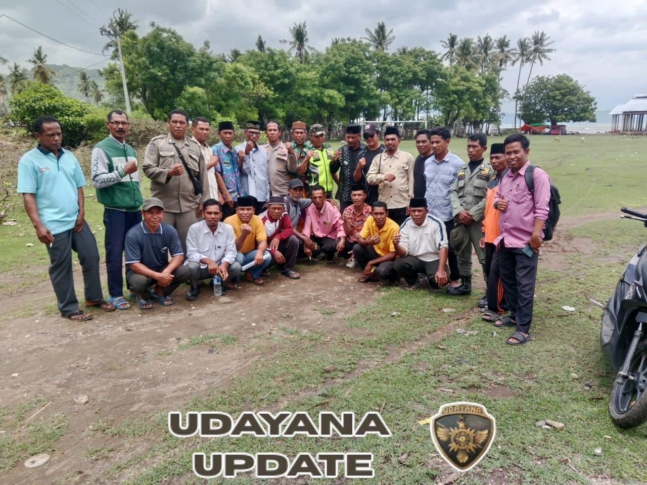 Babinsa Desa Lambu Hadiri Rapat Sosialisasi Pembangunan Gerai Kopdes Merah Putih
