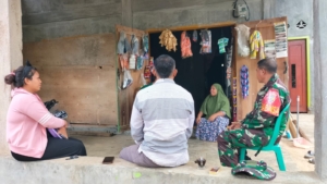 Babinsa Koramil 1614-03/Hu’u Ajak Warga Ranggo Dukung Program Pemerintah