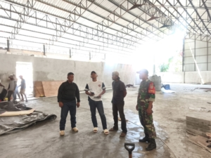 Pastikan Tepat Mutu dan Tepat Waktu, Dandim 1616/Gianyar Tinjau Progres Pembangunan KDKMP di Siangan