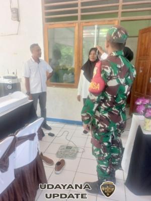 Dukung Kesehatan Masyarakat, Babinsa Koramil 1624-07 Tinjau Kegiatan ILP