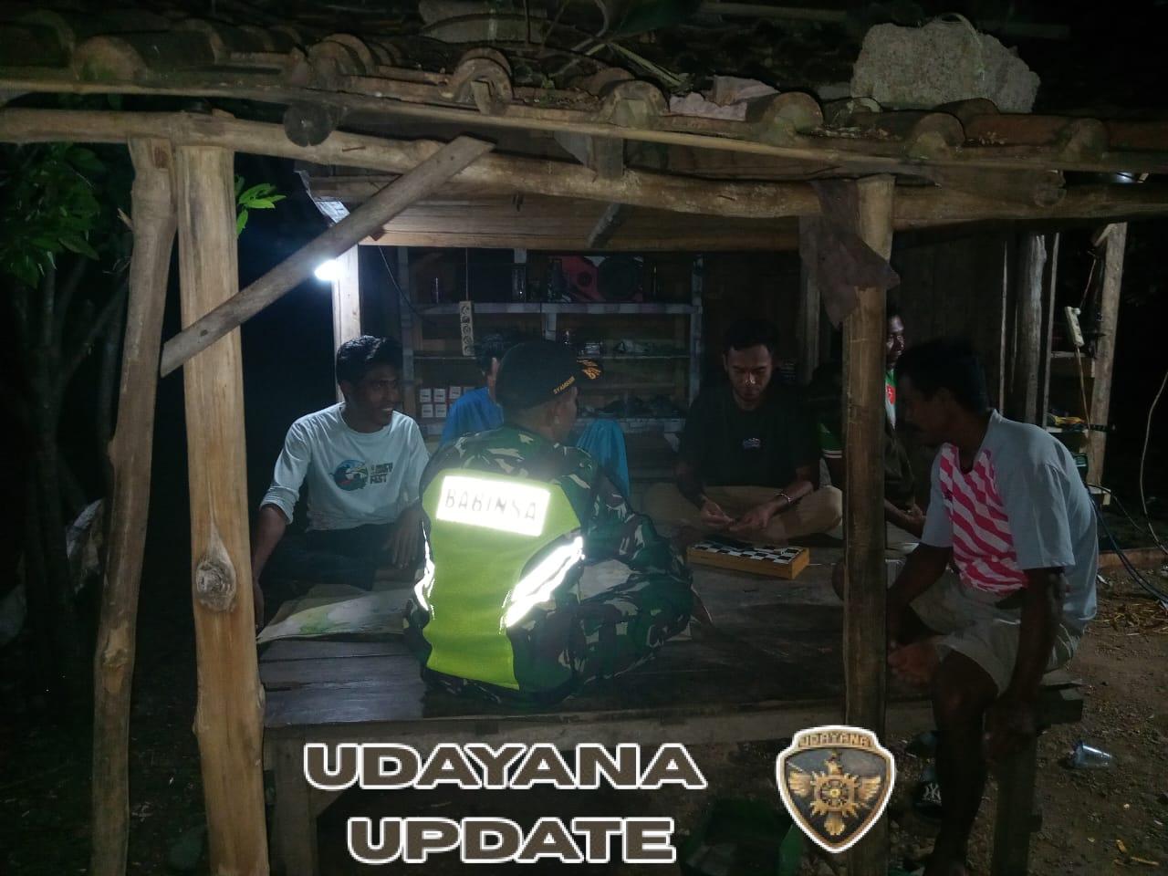 Babinsa Koramil 1614-06 Manggelewa Gencarkan Patroli Cegah Gangguan Kamtibmas