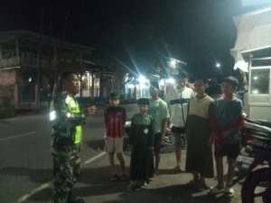 Babinsa Koramil 1608-06/Wawo Intensifkan Patroli dan Ronda Malam