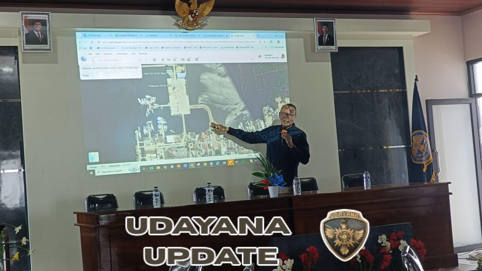 Kapelindo Pimpin Rapat Pembentukan Tim Sterilisasi Asongan dan PKL di Pelabuhan Bima