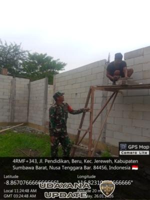 Babinsa Koramil Jereweh Pantau Aktivitas Koperasi Merah Putih Desa Belo