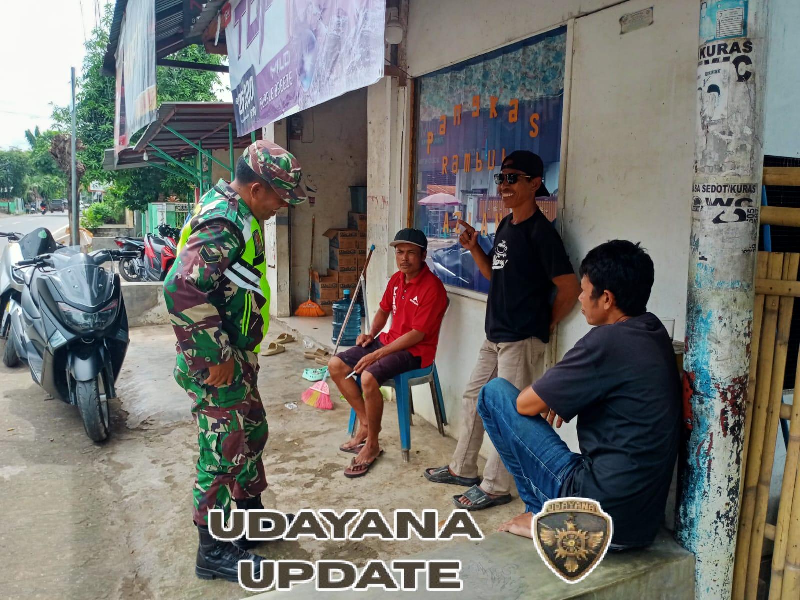 Komsos Babinsa Koramil 1608-02/Bolo Berjalan Lancar dan Menciptakan Suasana Harmonis
