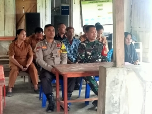 Babinsa Hadiri Pelantikan Kaur Perencanaan Desa Liang Ndara, Perkuat Sinergi Pemerintahan Desa