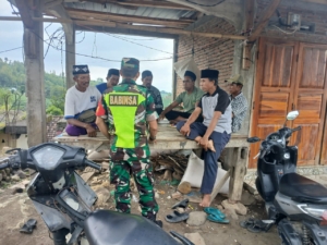 Komsos Koramil 1608-05/Donggo Berjalan Lancar dengan Partisipasi Aktif Warga Binaan