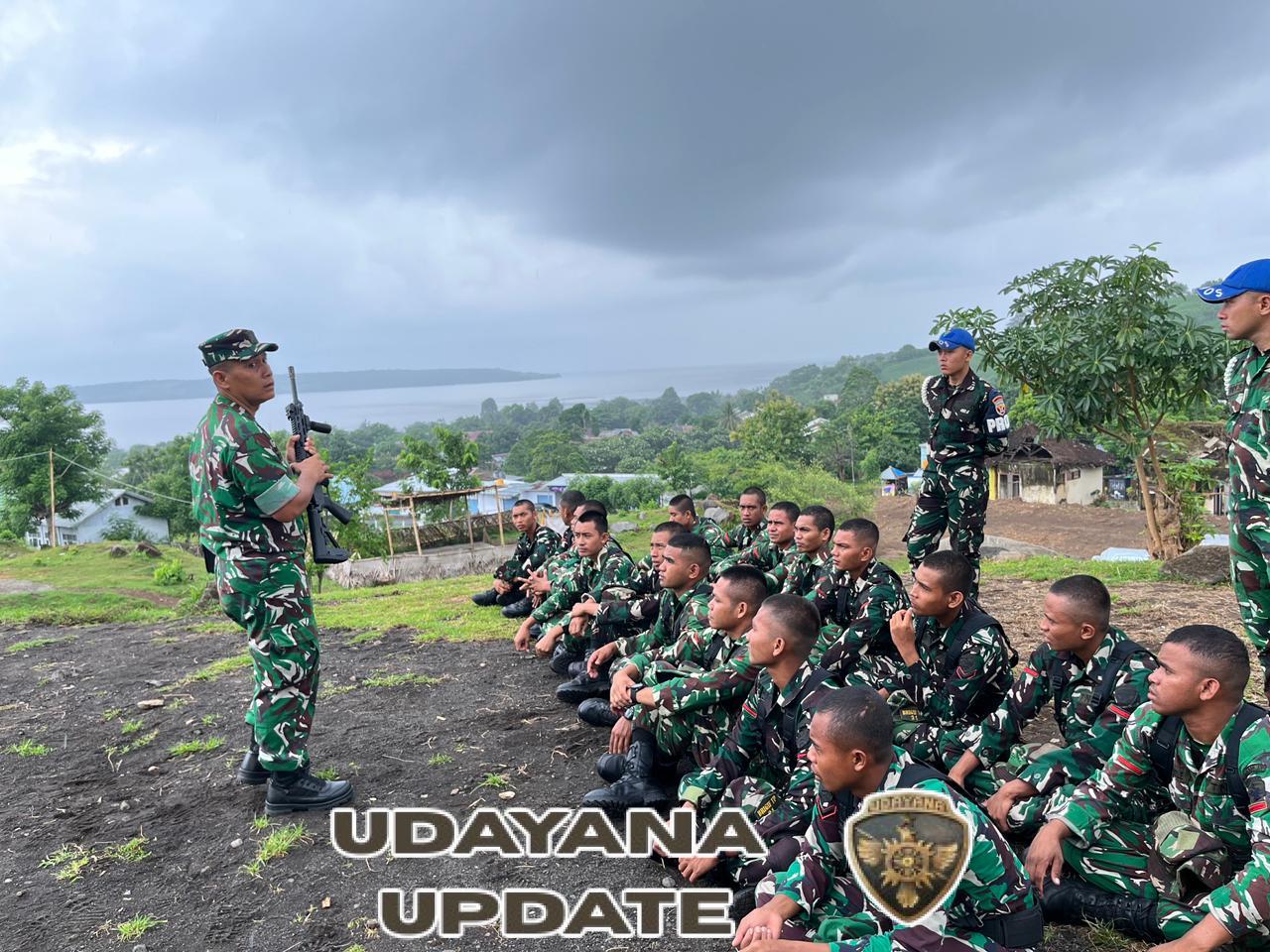 Prajurit Denma Brigif TP/31/PS Terus Asah Kemampuan Taktik di Tengah Kegiatan Pembenahan Pangkalan. Di Celah Tuntutan Pembenahan