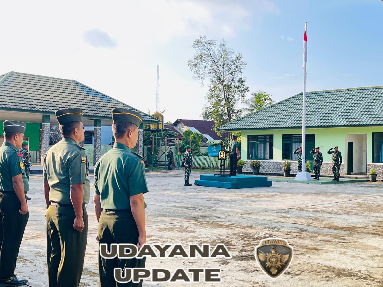 Upacara Bendera Mingguan, Kasdim 1613/Sumba Barat Tekankan Tanggung Jawab Prajurit