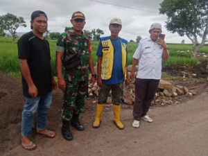 Babinsa Lanci Jaya Dampingi Tim BWS dan Lakukan Komsos dengan Warga