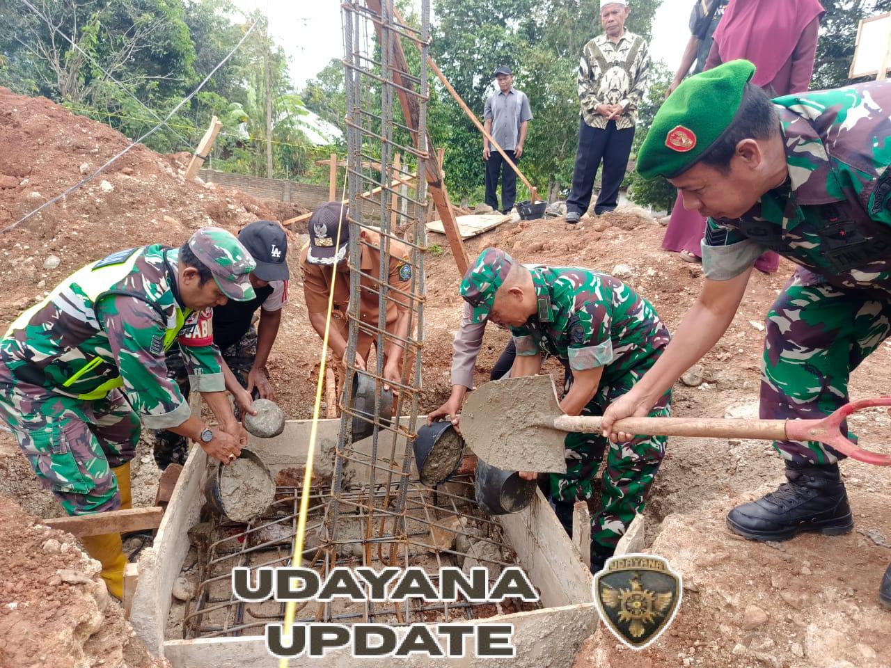 Sinergi TNI dan Masyarakat Wujudkan Pembangunan Ekonomi di Kecamatan Parado