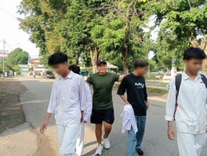 Anak SMAN 3 Kota Bima Diserahkan Kepada Sekolah Setelah Diamankan Dandim 1608/Bima.