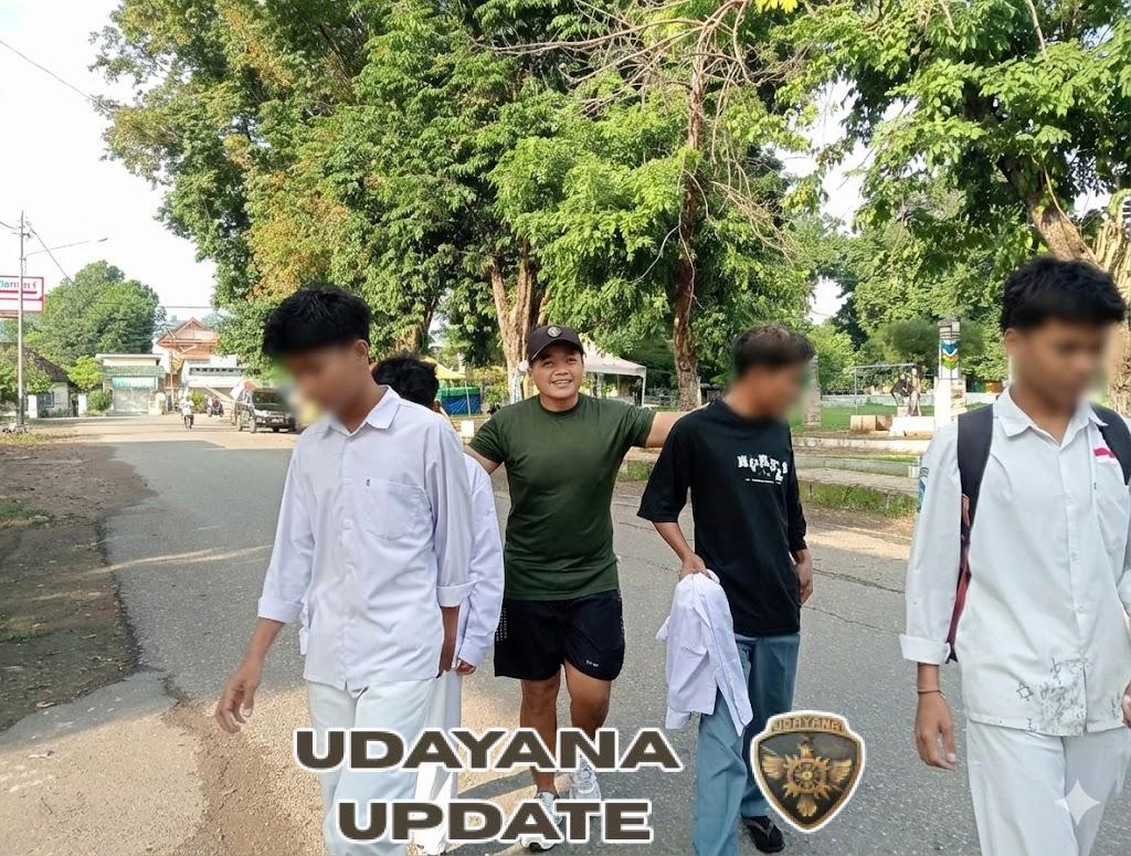 Anak SMAN 3 Kota Bima Diserahkan Kepada Sekolah Setelah Diamankan Dandim 1608/Bima.