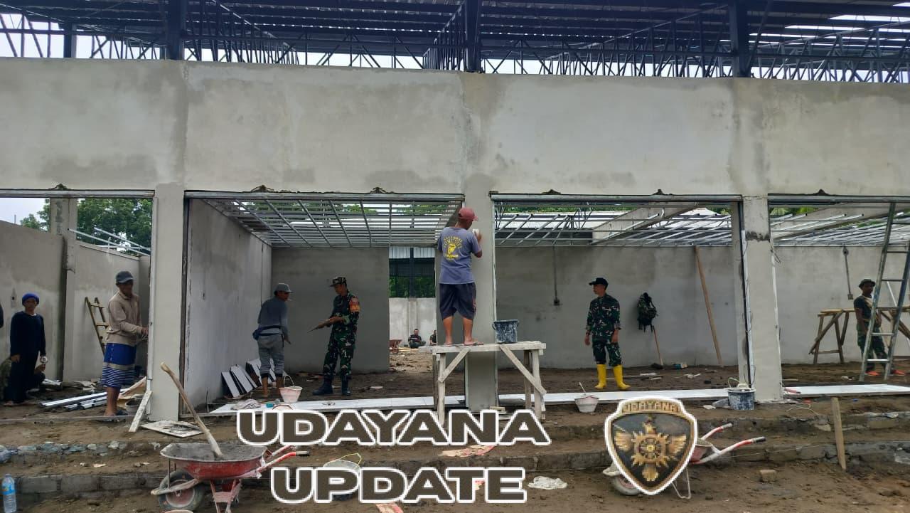 Pengerjaan KDMP Desa Langko Dipercepat, Warga dan TNI Bersatu