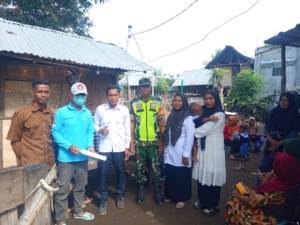 Babinsa Koramil Donggo Pantau Pelaksanaan Program Makan Bergizi di Kecamatan Soromandi