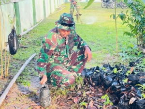 Kodim 1613/Sumba Barat Berperan Aktif Jaga Kelestarian Lingkungan