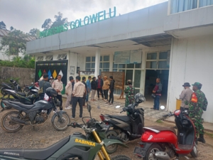 Babinsa Laksanakan Monitoring Dugaan Keracunan Program Makan Bergizi Gratis di Kuwus
