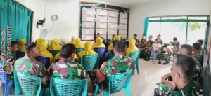 Danramil 1614-03/Huu Berikan Pembinaan Bintal kepada Prajurit dan Persit