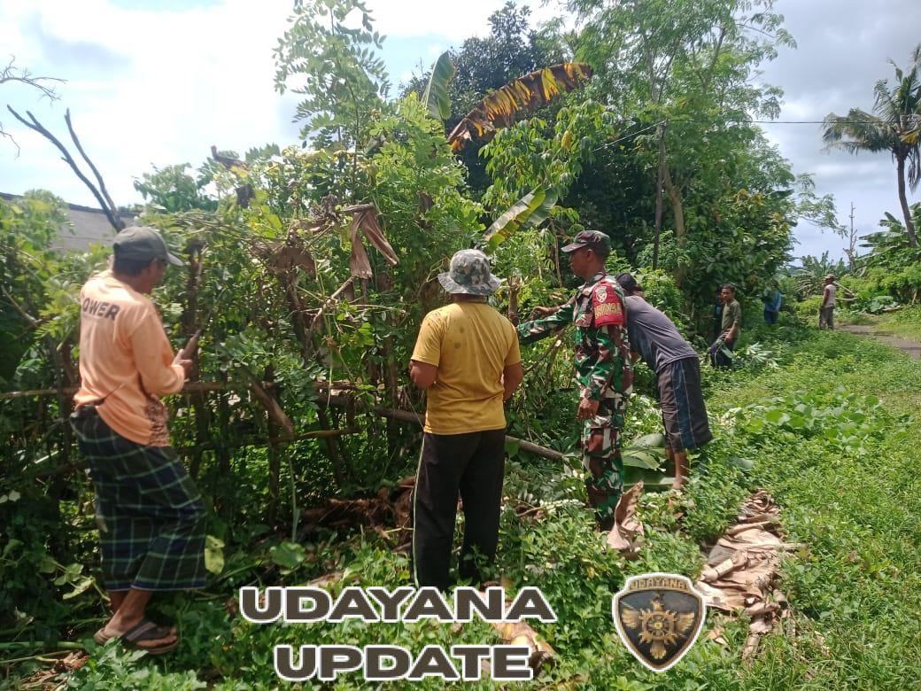 Babinsa Nangakara Gelar Jumat Bersih di Dusun Sorinaa