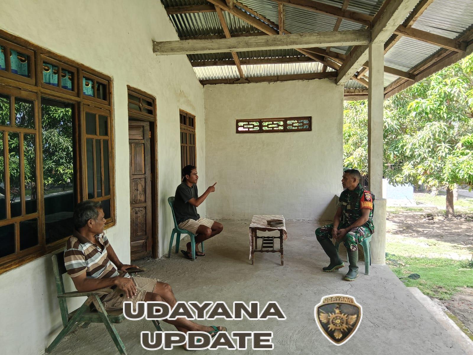 Kopka Yeni Yupiter Babinsa Desa Pinduhaurani Dampingi Warga Siapkan Lahan Pertanian