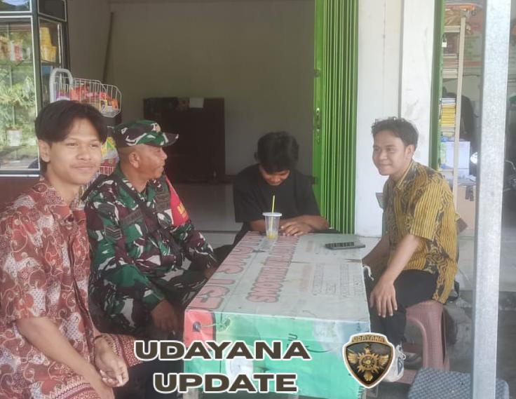 Babinsa Mamben Daya Ajak Warga Jaga Kesehatan dan Kebersihan Lingkungan Saat Musim Hujan
