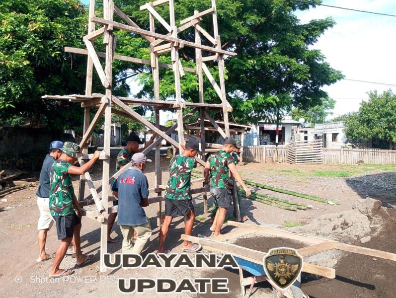 Kehadiran Brigif TP 31/PS Mendapat Apresiasi Besar dari Masyarakat Kecamatan Pekat.