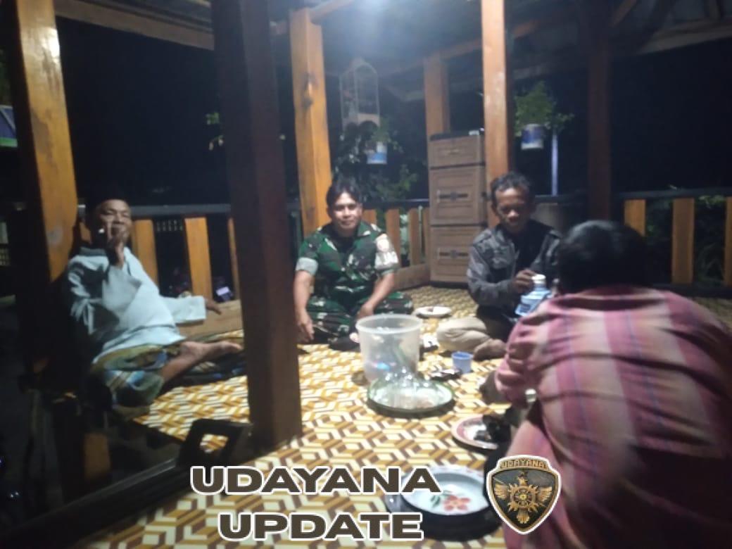 Piket Koramil Seteluk Gelar Patroli Malam Demi Jaga Keamanan Wilayah