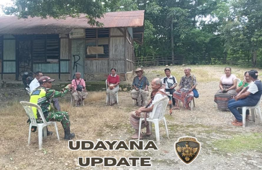 Babinsa Koramil 1618-01/Miotim Perkuat Kedekatan dengan Warga Desa Bitefa Lewat Pendekatan Humanis