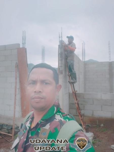Babinsa Dasan Anyar Awasi Operasional Koperasi Merah Putih