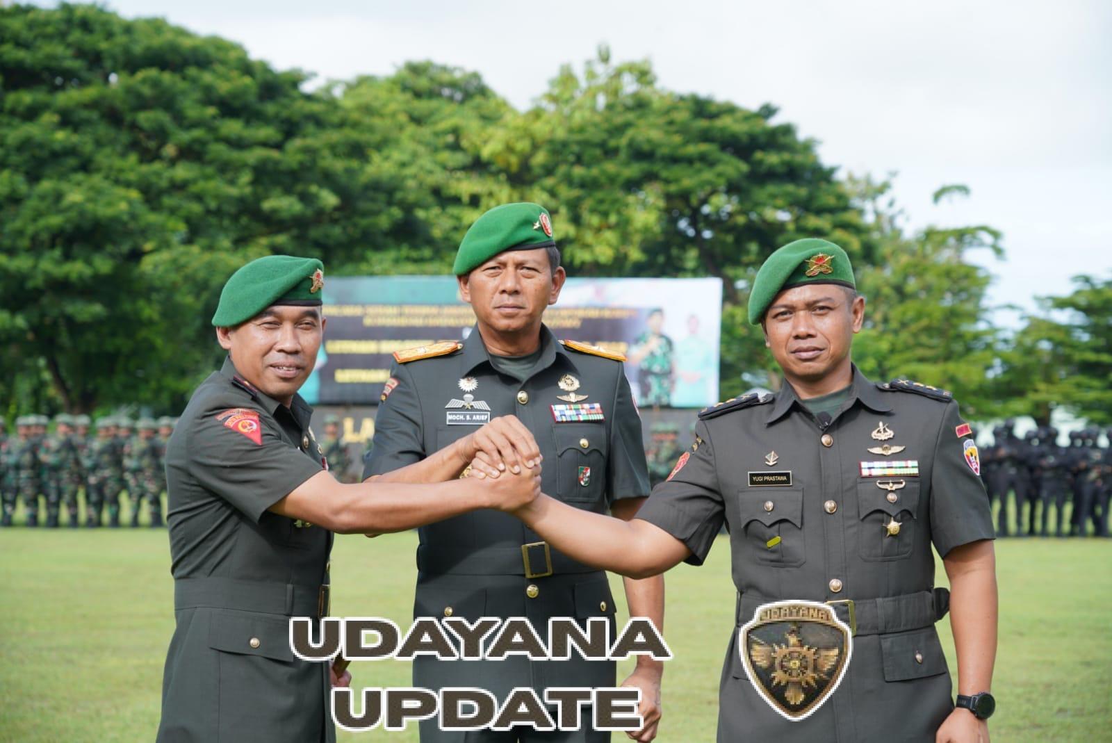 Danyonif 742/SWY Resmi Berganti, Danrem 162/WB Pimpin Sertijab dan Tradisi Laporan Korps