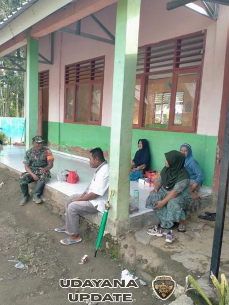 Babinsa Desa Rempe Dampingi Program Makan Bergizi Gratis di SD Negeri 2 Rempe