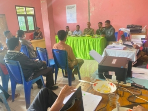 Babinsa Seu Sina Hadiri Presentasi dan Penentuan Usaha KDMP