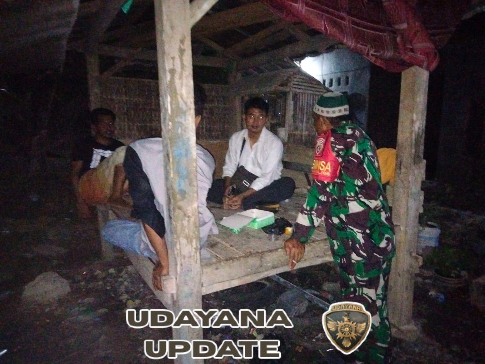 Babinsa Nusa Jaya Laksanakan Patroli Cegah Gangguan Kamtibmas