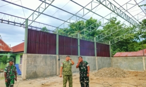 Kawal Program Nasional, Dandim 1618/TTU Dampingi Danrem 161/WS Tinjau Langsung Pembangunan KDKMP Kefa Selatan