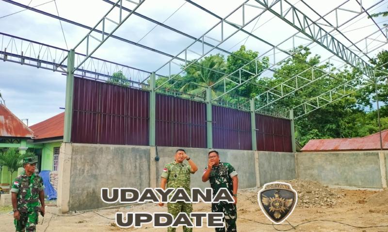 Kawal Program Nasional, Dandim 1618/TTU Dampingi Danrem 161/WS Tinjau Langsung Pembangunan KDKMP Kefa Selatan