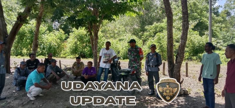 Babinsa Koramil 1618-04/Bisel Laksanakan Komsos Bersama Warga Desa Sekon