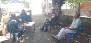 Babinsa Tolokalo Laksanakan Komsos, Perkuat Kamtibmas di Wilayah Kempo