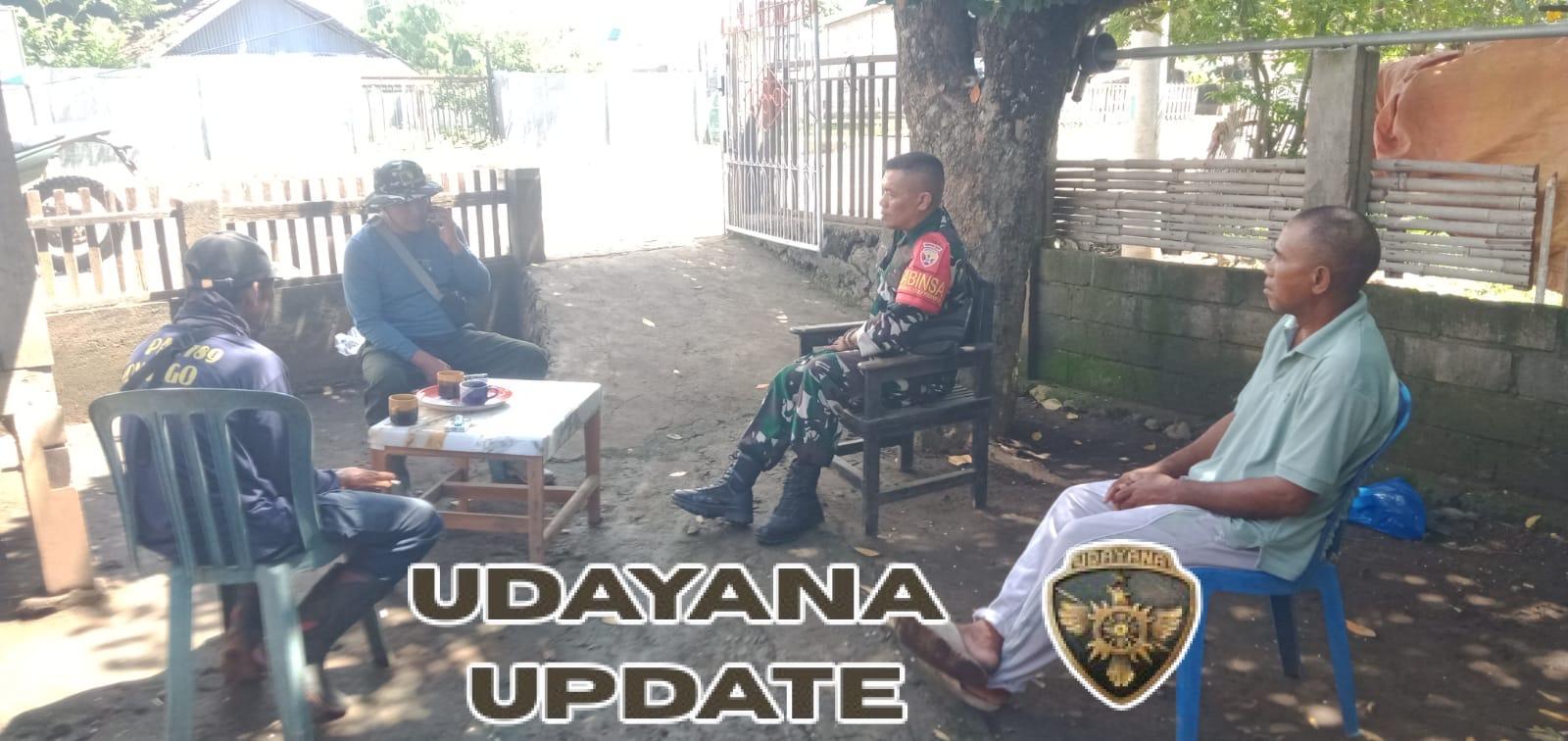 Babinsa Tolokalo Laksanakan Komsos, Perkuat Kamtibmas di Wilayah Kempo