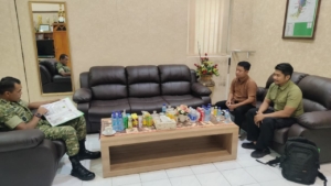 Dandim 1606 Mataram Sambut Pejuang Mimpi Tunawicara