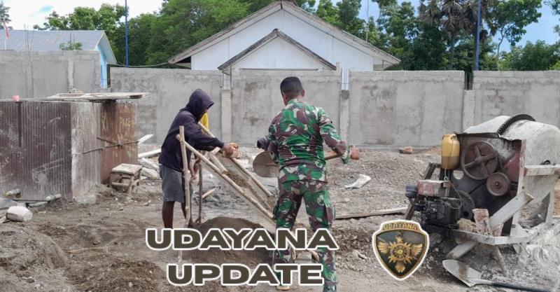 Tak Sekadar Mengawasi, Babinsa Ikut Kerja Dorong Progres KDKMP Desa Pantae