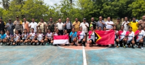 Serma Yapri Mulyadi Ngi Mewakili Danramil Hadirkan Stabilitas dan Sportivitas di Perbatasan Wini