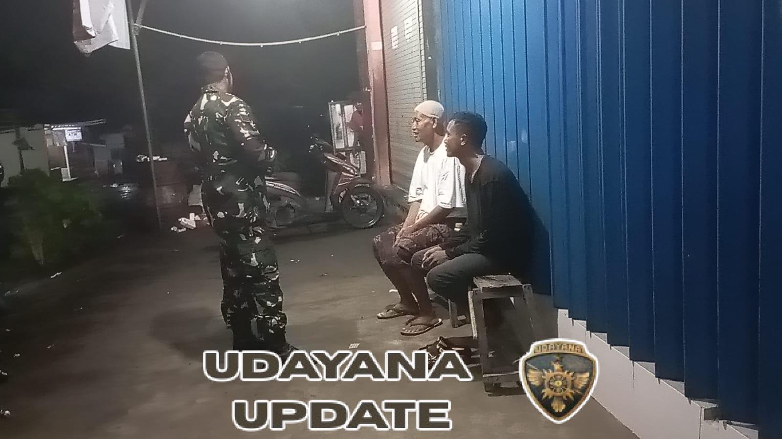 Babinsa Desa Toya Gelar Patroli Kongkow-Kongkow, Ingatkan Warga Bijak Bermedsos