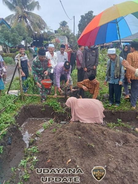 Babinsa Kadindi Hadiri Peletakan Batu Pertama Pondok Pesantren Nahdlatul Wathan