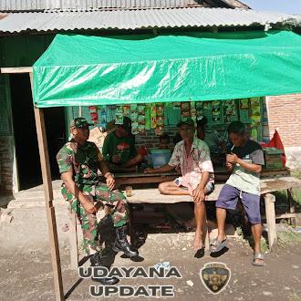 Jaga Kamtibmas, Babinsa Desa Lanci Jaya Perkuat Silaturahmi dengan Warga