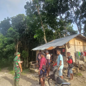 Kopda Komang Septiana Ajak Warga Jaga Kamtibmas di Umbu Jodu