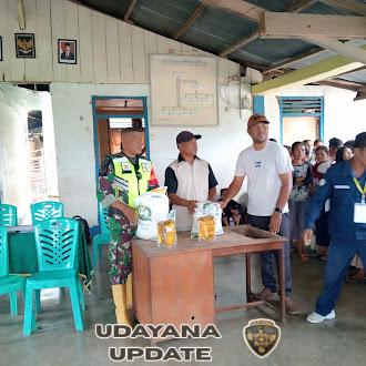 Pendampingan Babinsa, Penyaluran Bantuan Beras Rawan Pangan Berjalan Tertib dan Lancar