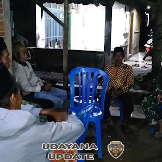Babinsa Desa Ranggo Ajak Warga Awasi Pergaulan Anak Saat Ronda Malam