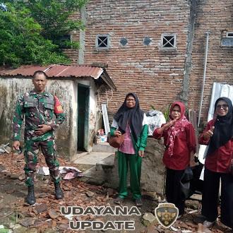 Pastikan Tepat Sasaran, Babinsa Koramil 1628-01/Taliwang Tinjau RTLH di
