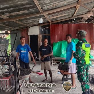 Perkuat Kamtibmas, Babinsa Ende Hadir Bersama Warga Desa Nanganesa