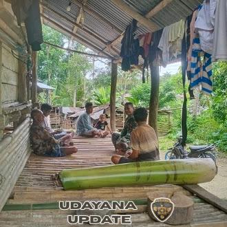 Jaga Kondusifitas Wilayah, Babinsa Ajak Warga Peduli Kamtibmas